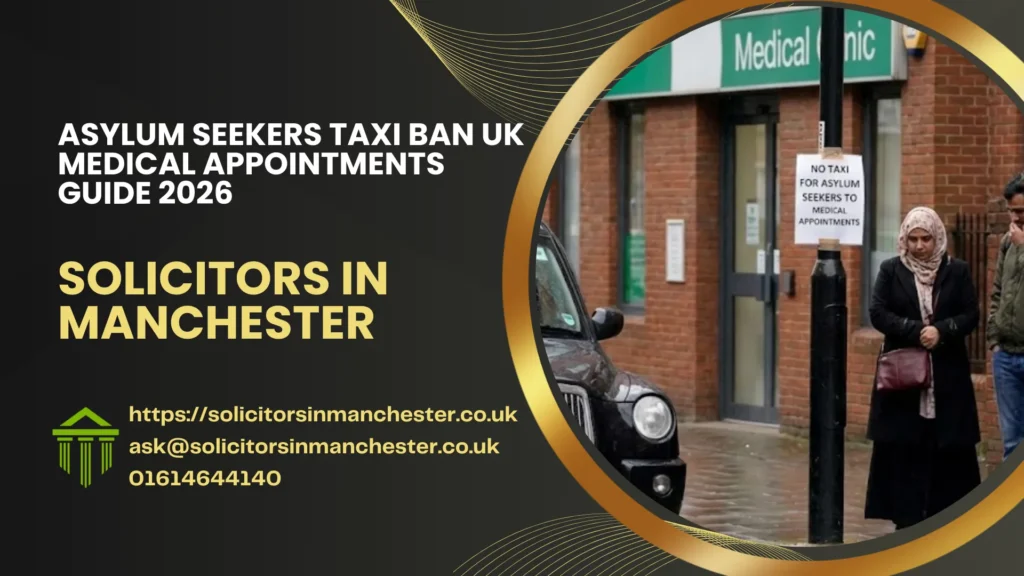 asylum seekers taxi ban uk medical appointments guide
