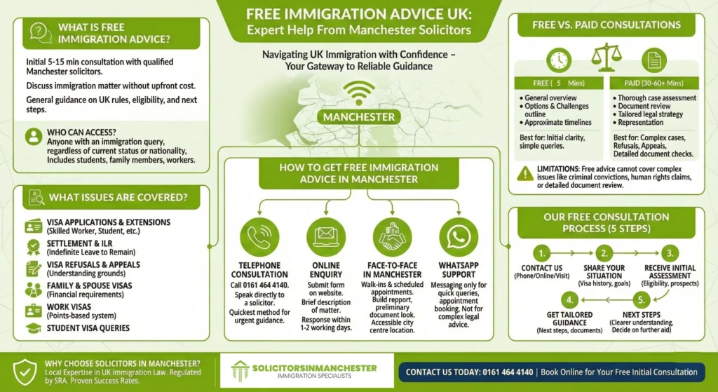 infographic free immigration advice uk