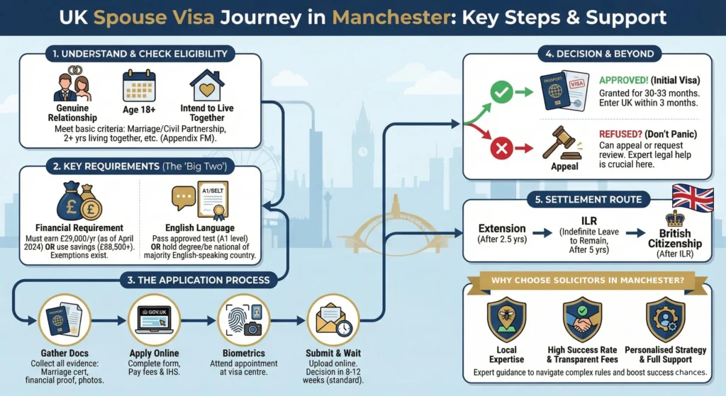 an infographic uk spouse visa solicitors